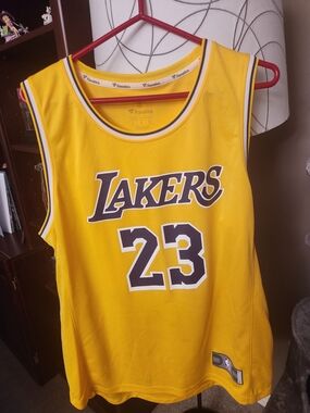 Fanatics Lakers Gold #23 Basketball Jersey